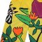 Woman Relax Pants - Yellow : Zebra in a Picturesque Meadow