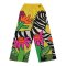 Woman Relax Pants - Yellow : Zebra in a Picturesque Meadow