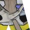 Woman Relax Pants - Grey : Multicolor block abstract