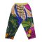 Woman Cropped ankle pants - Purple : Vase of leaves and fruit, home decoration