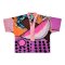 เสื้อคลุมกิโมโน - สีชมพู : ลายระเบิดความหวานผลไม้