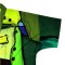 เสื้อคลุมกิโมโน - สีเขียว : ลายวงจรเขียวพฤกษา