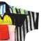 เสื้อปีกค้างคาวผู้หญิง - หลากสี : ลายซิมโฟนีของเส้นและสี