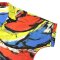 เสื้อปีกค้างคาวผู้หญิง - หลากสี : ลายพายุสีในจังหวะแปรง