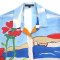 Women Casual  Batwing Blouse - Blue : Matisse’s Window to the Sea