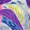 Women Casual  Batwing Blouse - Blue : The Tropical Exotic Bloom