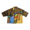 Woman Casual shirts - Brown : Cubist Windows