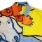Woman Casual shirts - Orange : Blue-Eared Pup in Bloomy Garden