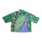 Woman Casual shirts - Green : Dancing Peacock