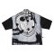 เสื้อเชิ้ตฮาวายผู้หญิง - สีดำ : ลายวงโคจรรัตติกาล