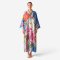 Kaftan Long Sleeve V-Kimono - Multicolor : The Blooming Muse