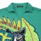 Woman Blouse - Green : The Emerald Jungle Camo