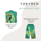 Woman Relax Pants - Green : The Emerald Jungle Camo