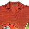 Woman Blouse - Brown : Charming Macaw at Golden Sunset