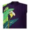 Woman Blouse - Purple : White calla lily flowers on purple background