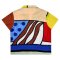 เสื้อผู้หญิงคอปก - สีน้ำตาล : ลายใบหน้าและรูปทรงแอปสแตรค