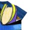 Woman Blouse - Blue : Color Orbit on Golden Blue
