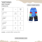 Woman Relax Pants - Blue : The Jolly Tiger under the Canopy