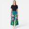 Green Relax Pants : Purple Tulip Tree