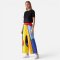 Woman Relax Pants - Multicolor : Multi-shape art