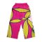 Woman Relax Pants - Pink : Woman Elegance with Yellow Hair