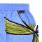 Woman Relax Pants - Blue : Woman Elegance with Green Hair