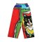 Woman Relax Pants - Muticolor : Abstract with a lucky cat