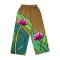 Woman Relax Pants - Green : Pink Tulip Tree