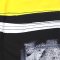 Woman Relax Pants - Black : Yellow and black Abstract art