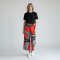 Woman Relax Pants - Red : Electric Structure