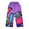 Woman Relax Pants - Purple : Color Rhythm on Purple