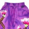 กางเกงลำลองขายาวผู้หญิง - สีม่วง : ลายมนต์เสน่ห์บุปผาในสวนม่วง