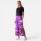 กางเกงลำลองขายาวผู้หญิง - สีม่วง : ลายมนต์เสน่ห์บุปผาในสวนม่วง