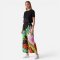 Woman Relax Pants - Black : Cockatoo’s Midnight Camouflage