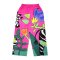 Woman Relax Pants - Pink : Zebra Waltz in Fuchsia Garden