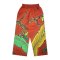 Woman Relax Pants - Brown : Charming Macaw at Golden Sunset