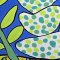 Woman Relax Pants - Blue : The Jolly Tiger under the Canopy