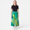 Woman Relax Pants - Green : The Emerald Jungle Camo