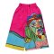 กางเกงลำลองขากว้างผู้หญิง - สีชมพู : ลายมนต์เสน่ห์ใบหน้าในโลกคิวบิสม์