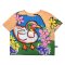 Woman Crop Top - Orange : Daisy Duckling