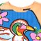 Woman Crop Top - Orange : Daisy Duckling