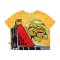 เสื้อครอปผู้หญิง - สีครีม : ลายจังหวะเมืองในจินตนาการ