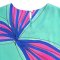 Woman Crop Top - Blue : Orchid Rhapsody