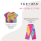 Woman Crop Top - Pink : Orchid Rhapsody