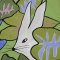 Green Sleeveless dress : Little rabbit in the bush