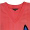 Woman Sleeveless Dress - Pink : House in the middle of a multicolor garden