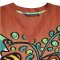 Woman Sleeveless Dress - Brown : Cheerful Tiger Art