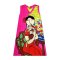 Woman Sleeveless Dress - Pink : Chinese girl with a cat