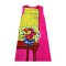 Woman Sleeveless Dress - Pink : Chinese girl with a cat