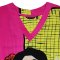 Woman Sleeveless Dress - Pink : Chinese girl with a cat